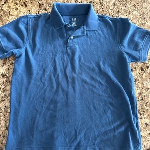 Boys GAP blue polo shirt